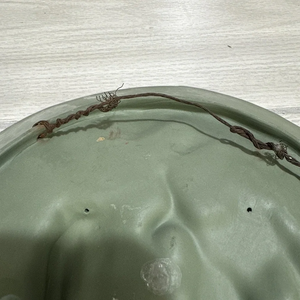 UCAGCO 3D Stone/Ceramic Decorative Plate Japan Green/White‎ 9.25